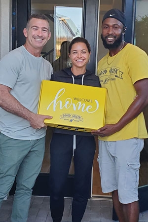 Receive a Welcome Home Gift