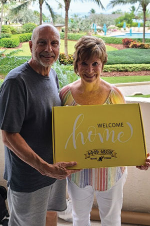 Receive a Welcome Home Gift